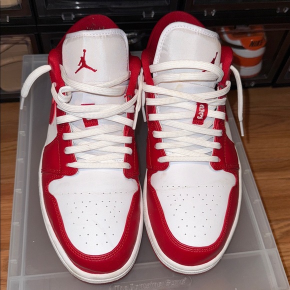 Air Jordan 1 Low “Varsity Red/White” “Chicago”